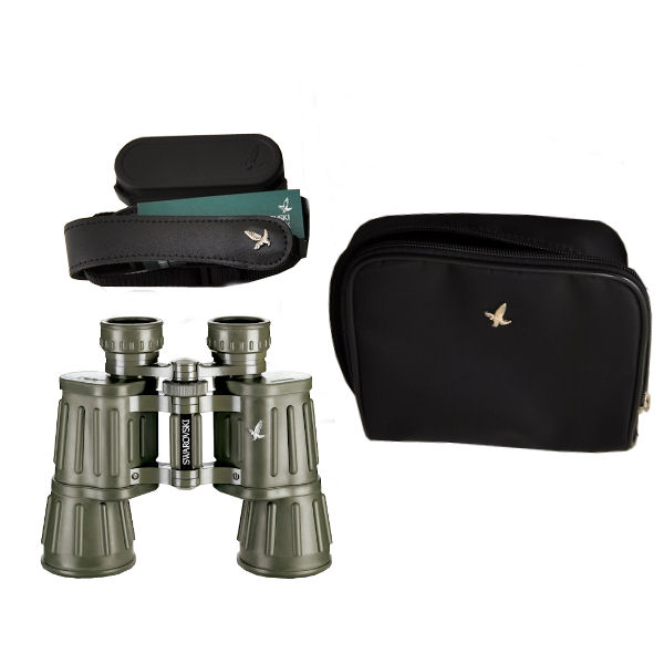 Swarovski Habicht 7x42 MGA Binoculars green armored