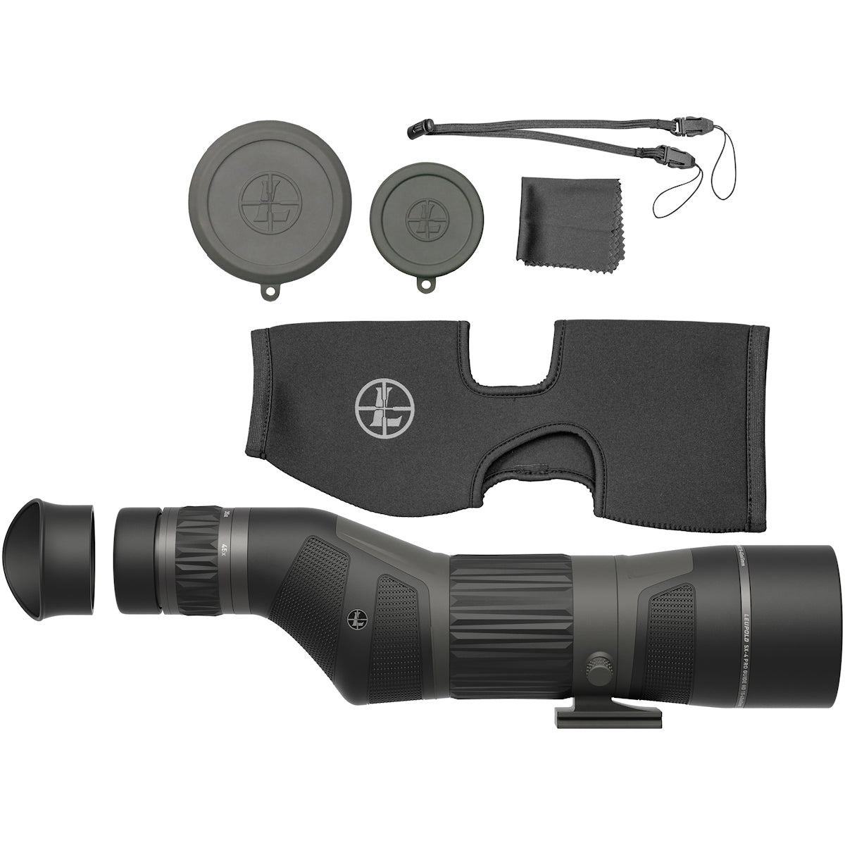 Leupold SX-4 Pro Guide HD Gen 2 15-45x65 Straight Spotting Scope