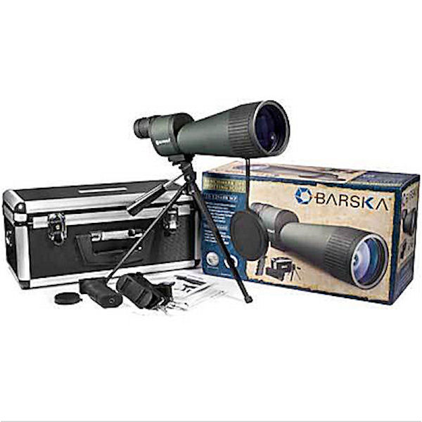 Barska Benchmark 25-125x88 WP Straight Spotting Scope Kits