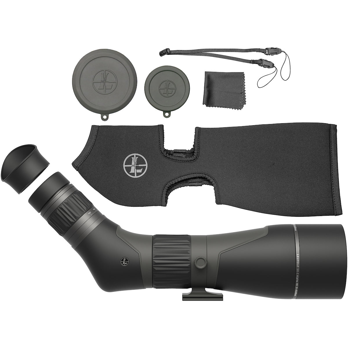 Leupold SX-2 Alpine HD Gen 2  20-60x80 Angled Spotting Scope