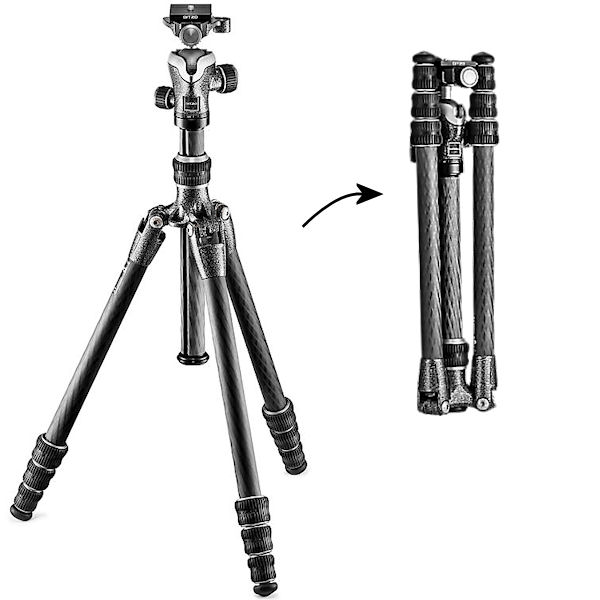 Gitzo Traveler Series 1 4-Section Carbon Fiber Tripod Kits